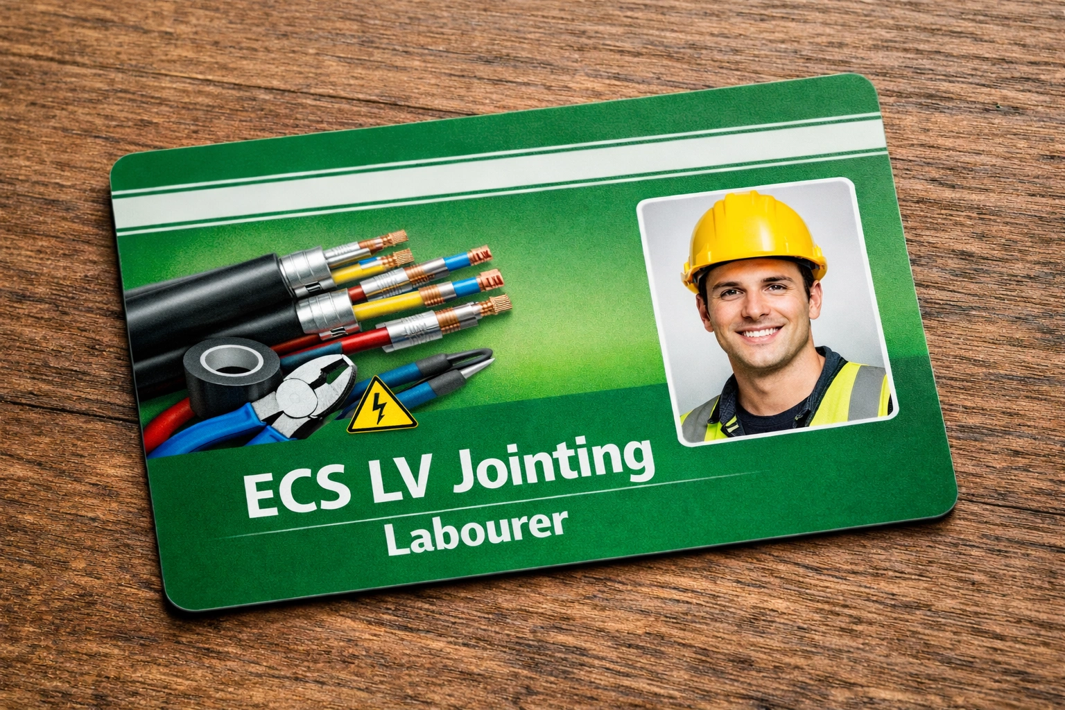Blue CSCS Q-Card
