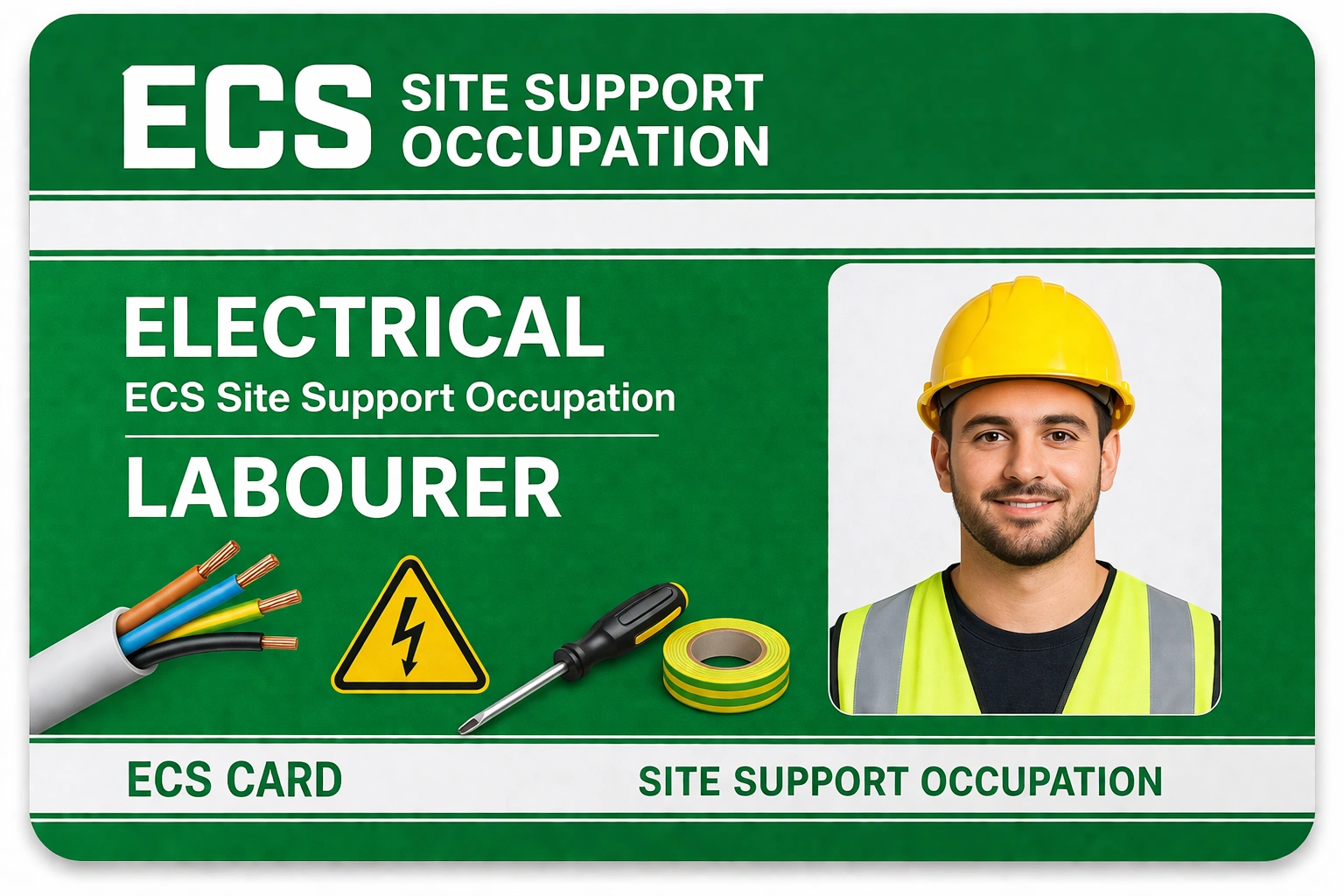 Black CSCS Q-Card